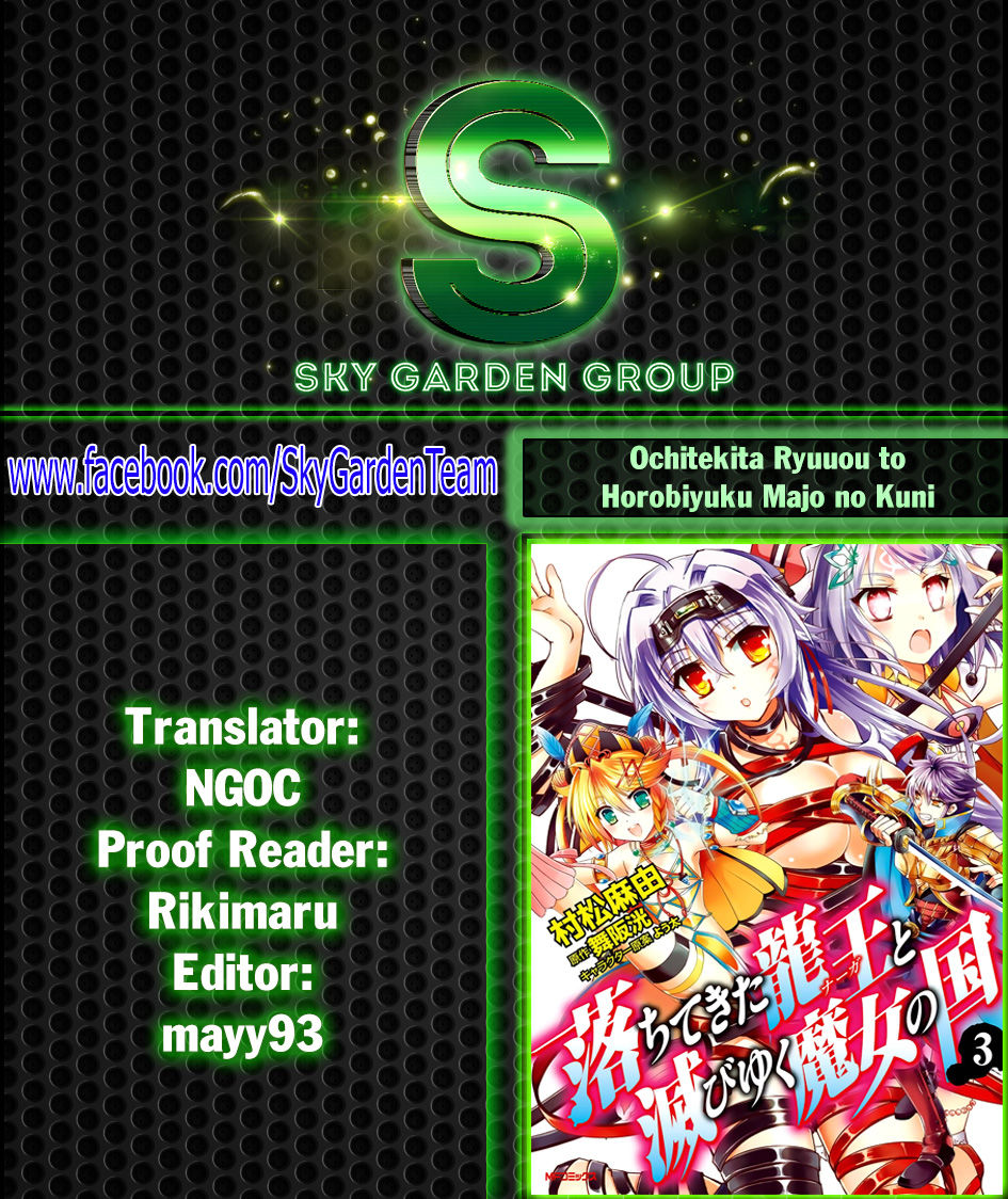 Ochitekita Ryuuou To Horobiyuku Majo No Kuni Chapter 14 - Trang 0