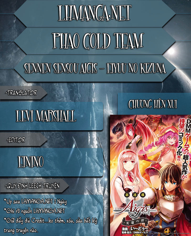 Sennen Sensou Aigis – Eiyuu No Kizuna Chapter 1 - Trang 0