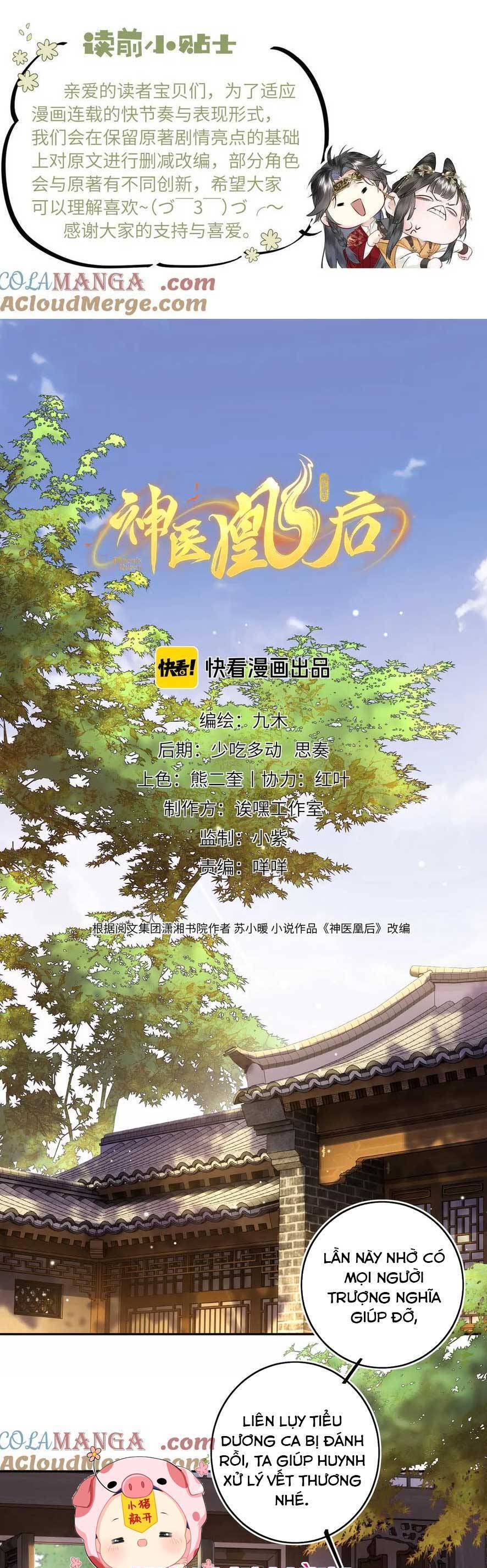 Thần Y Hoàng Hậu Chapter 15 - Trang 0