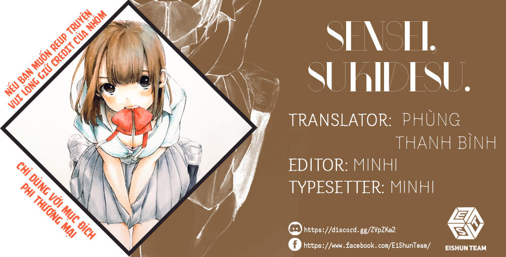 Sensei, Sukidesu. Chapter 8 - Trang 1