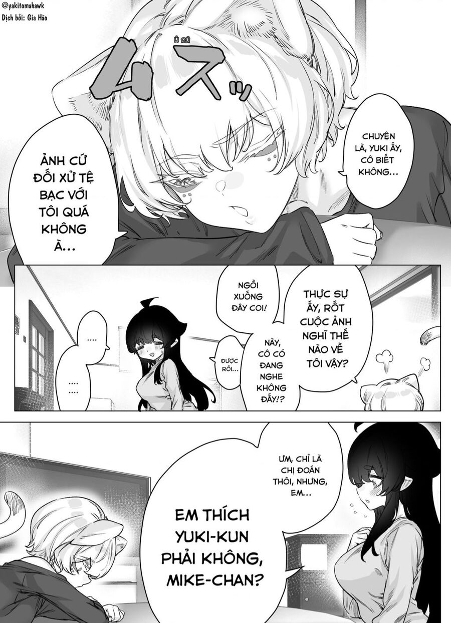Cho Dù Cổ Không Ăn Lại Nữ Chính, Nhưng Bakeneko-Chan Vẫn Sẽ Cố Gắng Chuong 5 - Trang 0