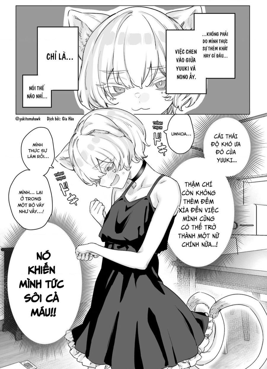 Cho Dù Cổ Không Ăn Lại Nữ Chính, Nhưng Bakeneko-Chan Vẫn Sẽ Cố Gắng Chuong 4 - Trang 0