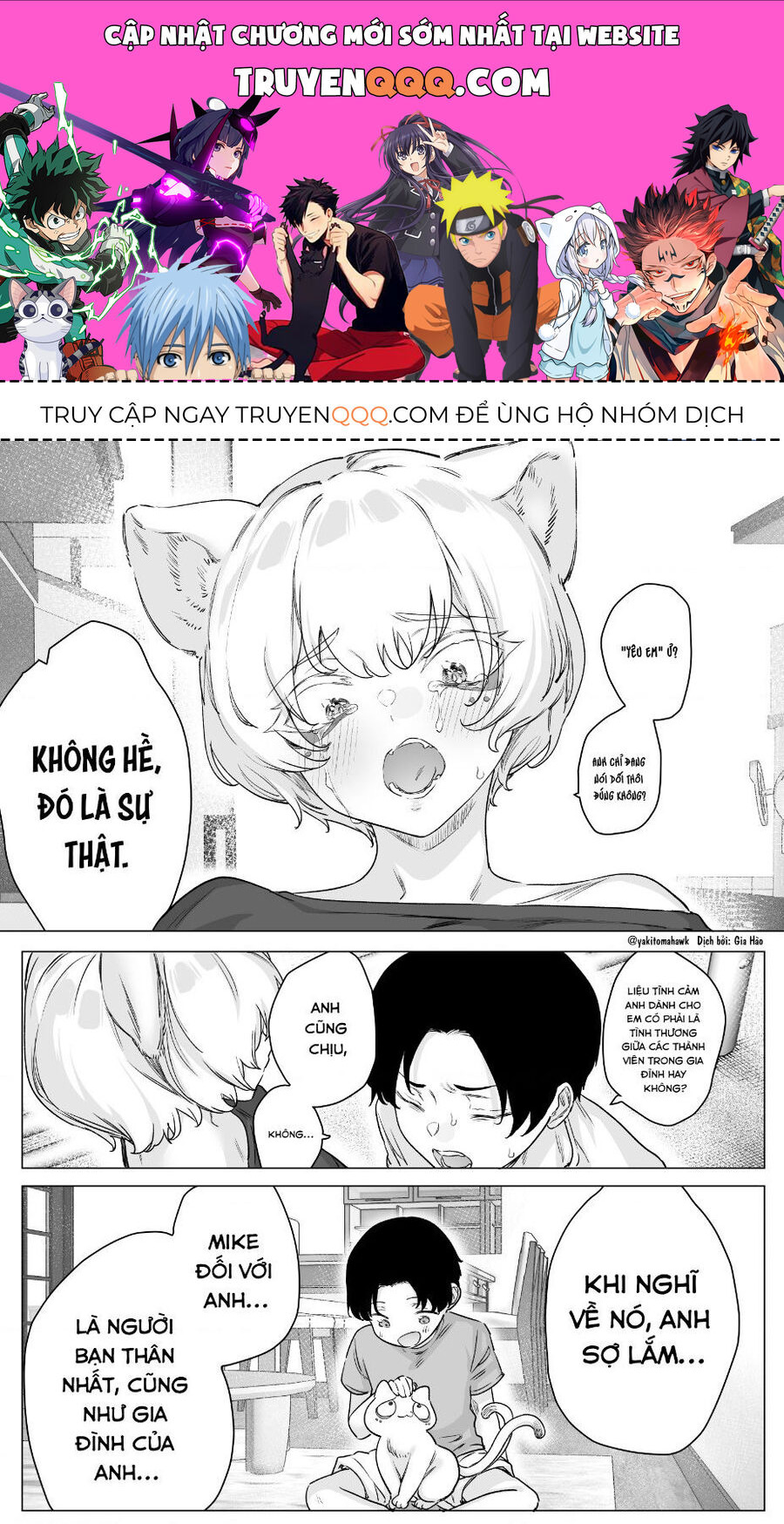 Cho Dù Cổ Không Ăn Lại Nữ Chính, Nhưng Bakeneko-Chan Vẫn Sẽ Cố Gắng Chuong 16 - Trang 0