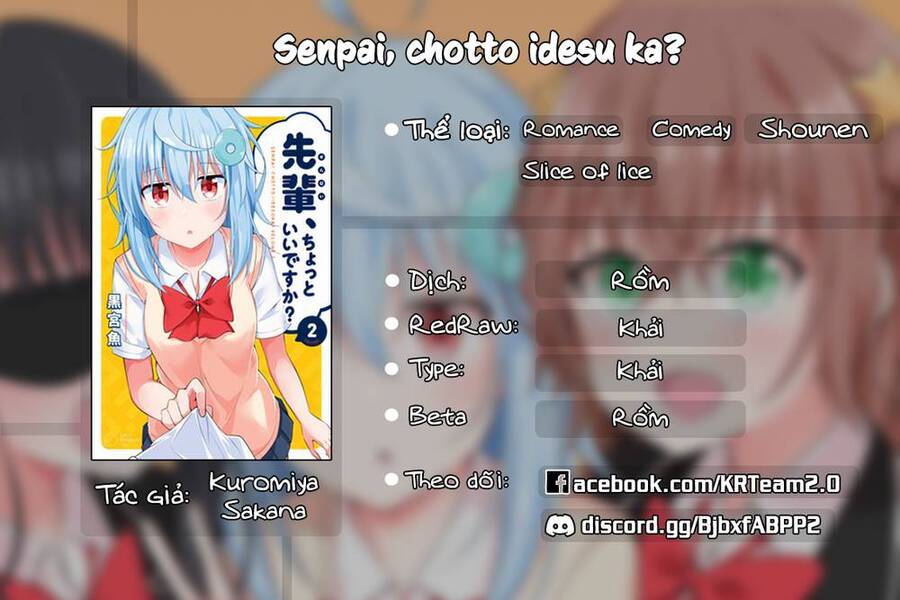 Senpai, Chotto Īdesu Ka? Chapter 6 - Trang 0