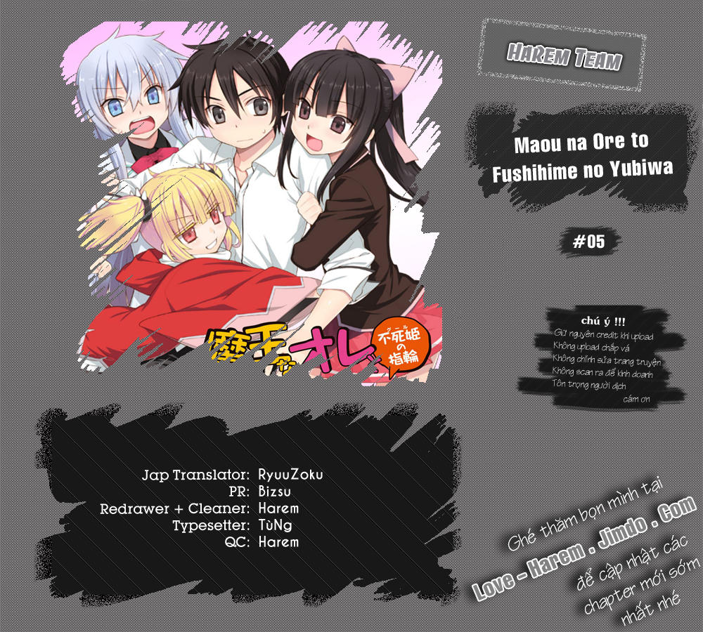 Maou Na Ore To Fushihime No Yubiwa Chapter 5 - Trang 0