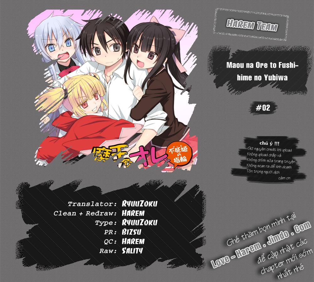 Maou Na Ore To Fushihime No Yubiwa Chapter 2 - Trang 0