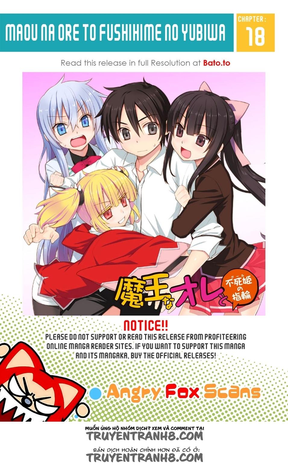 Maou Na Ore To Fushihime No Yubiwa Chapter 18 - Trang 0