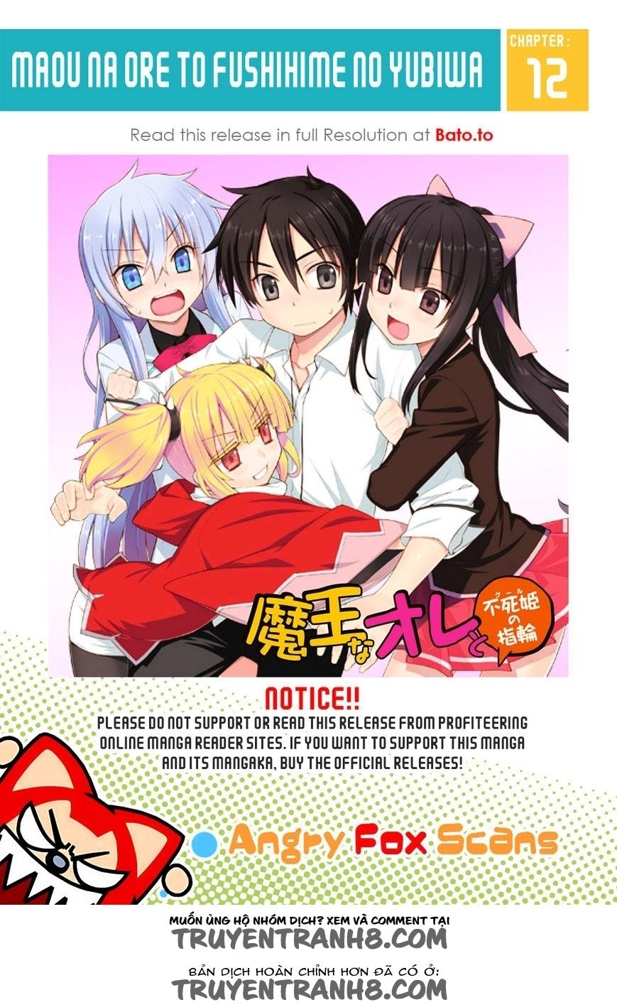 Maou Na Ore To Fushihime No Yubiwa Chapter 12 - Trang 0