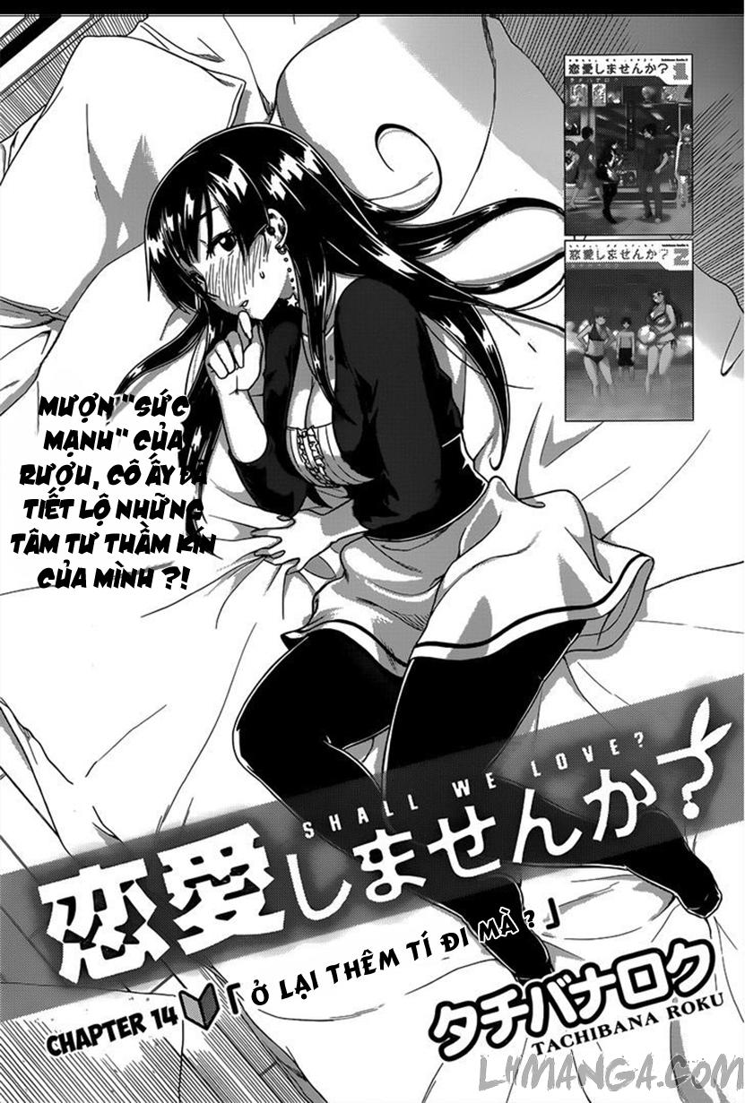 Renai Shimasen Ka? Chapter 14 - Trang 0