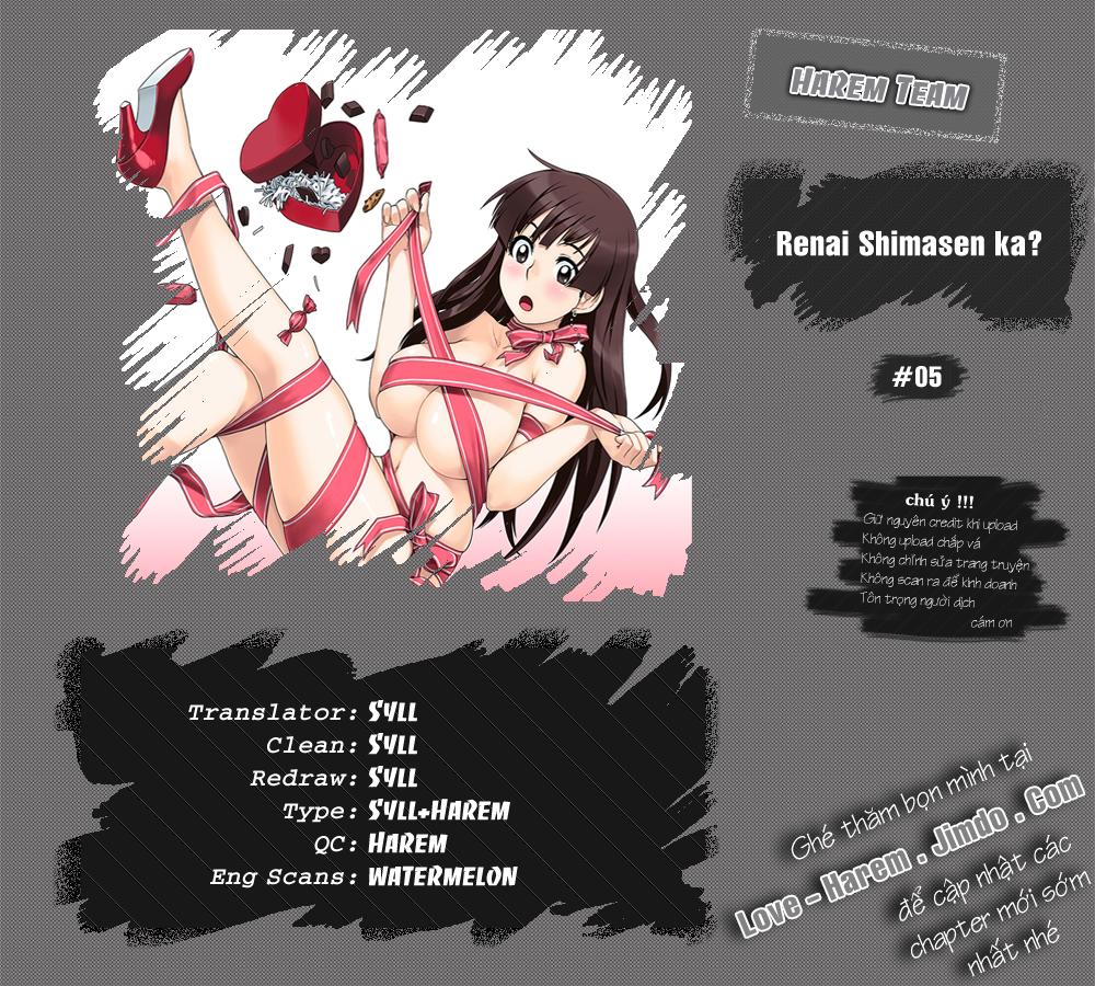 Renai Shimasen Ka? Chapter 5 - Trang 0