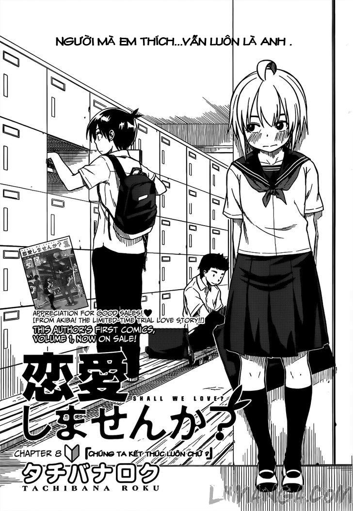 Renai Shimasen Ka? Chapter 8 - Trang 0