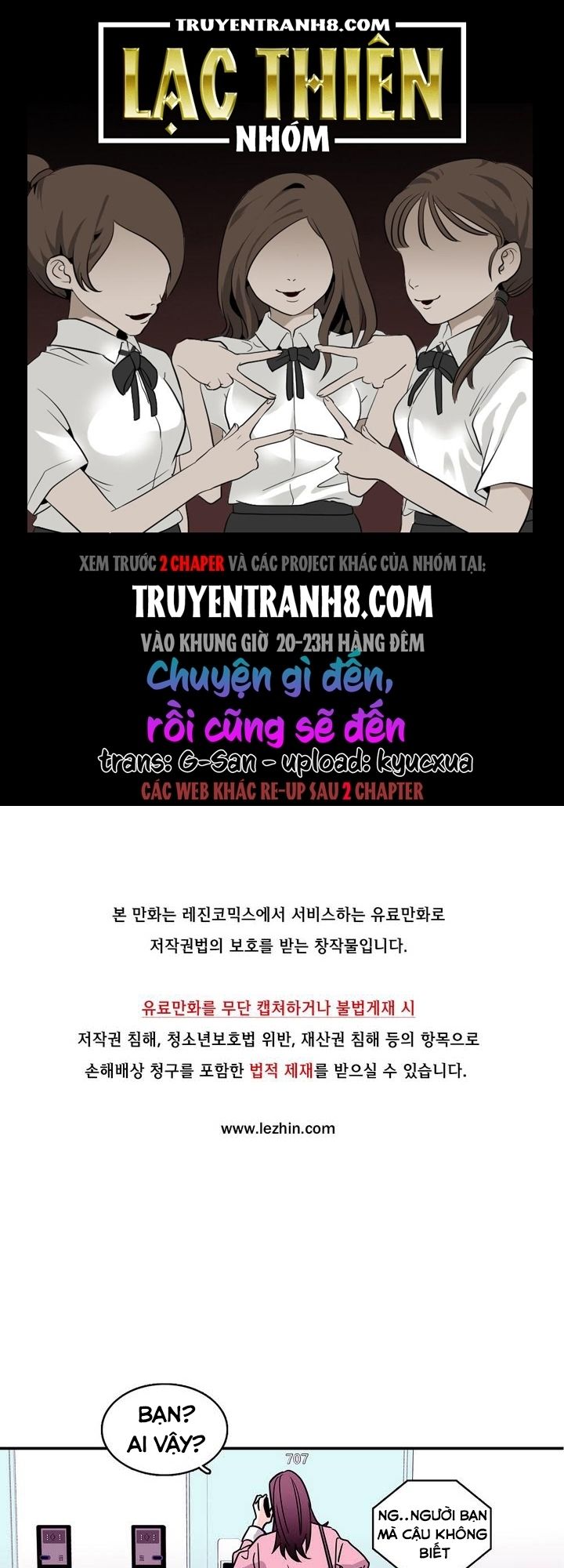 Chuyện Gì Đến, Rồi Cũng Sẽ Đến Chapter 3 - Trang 0