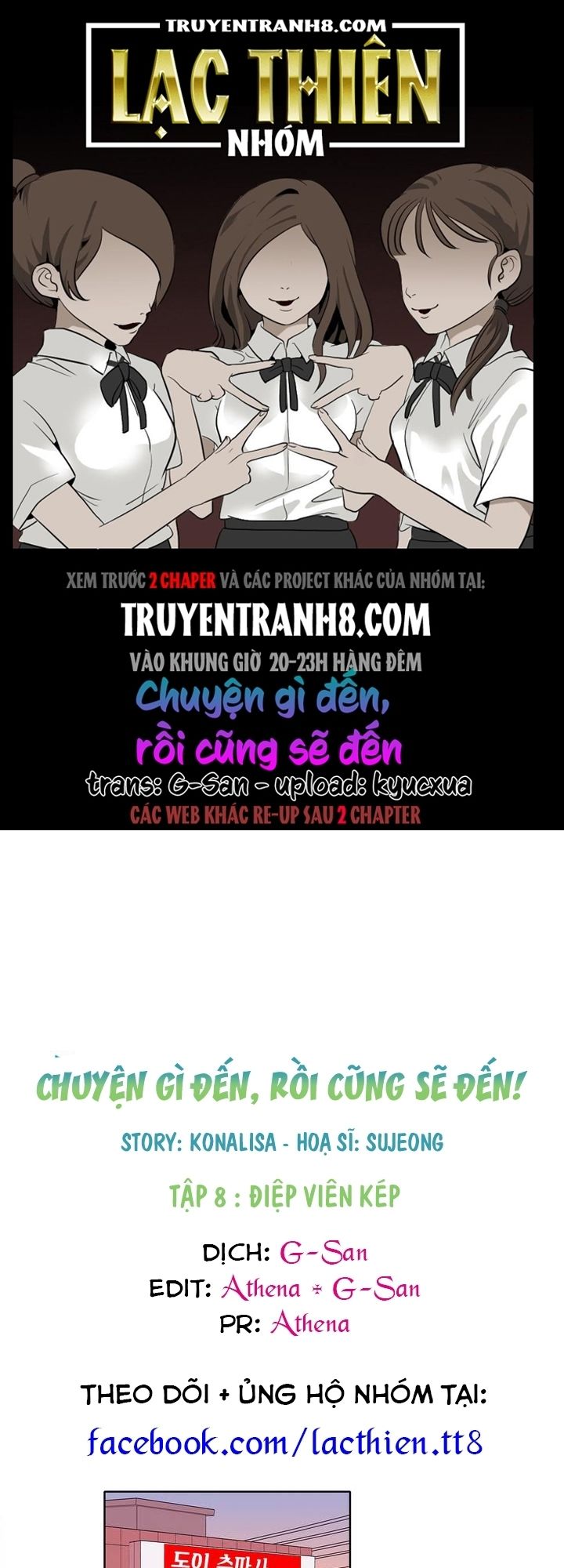 Chuyện Gì Đến, Rồi Cũng Sẽ Đến Chapter 8 - Trang 0