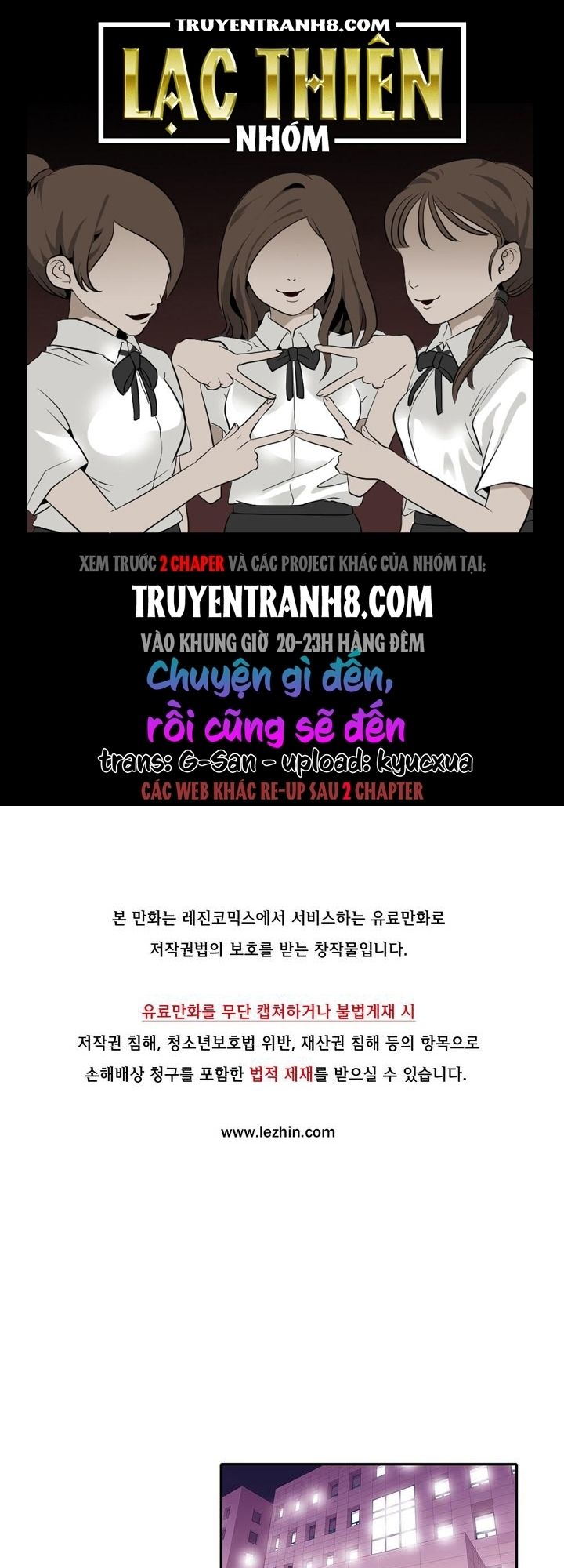 Chuyện Gì Đến, Rồi Cũng Sẽ Đến Chapter 1 - Trang 0