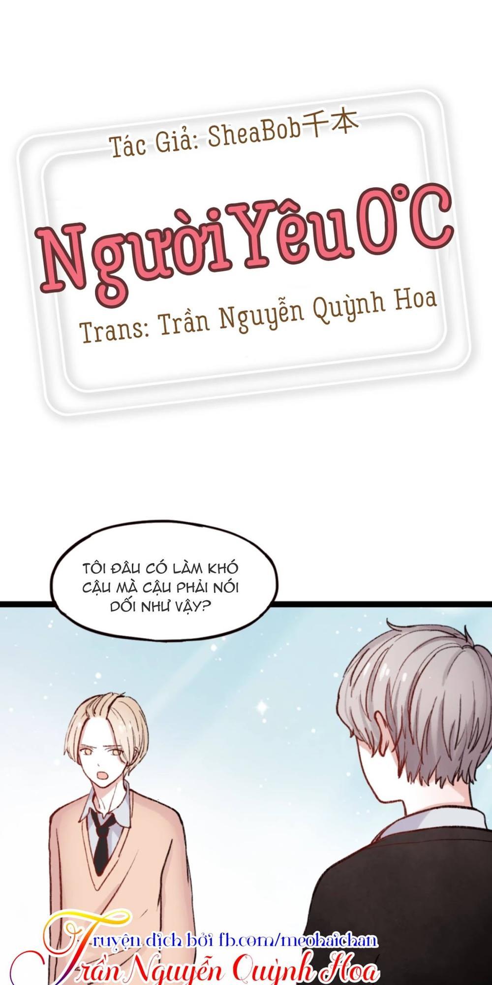Người Yêu 0 Độ Chapter 26 - Trang 0