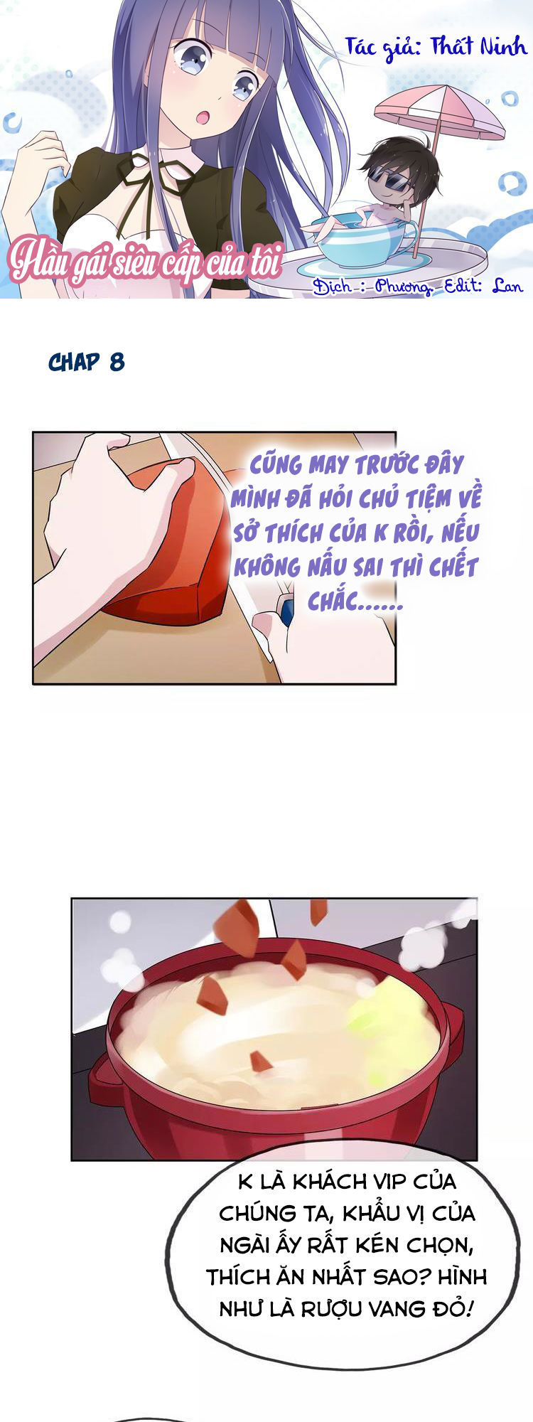 Hầu Gái Siêu Cấp Của Tôi Chapter 8 - Trang 0