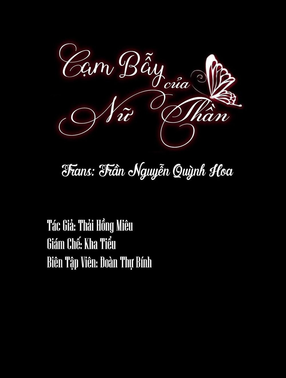 Cạm Bẫy Của Nữ Thần Chapter 2 - Trang 0