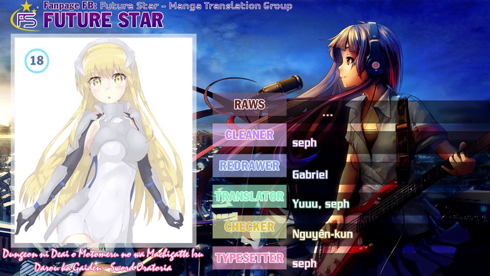 Dungeon Ni Deai Wo Motomeru No Wa Machigatte Iru Darou Ka Gaiden - Sword Oratoria Chapter 18 - Trang 0