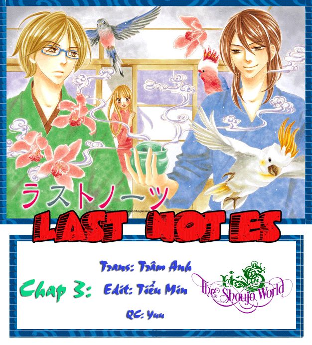 Last Notes Chapter 3 - Trang 1