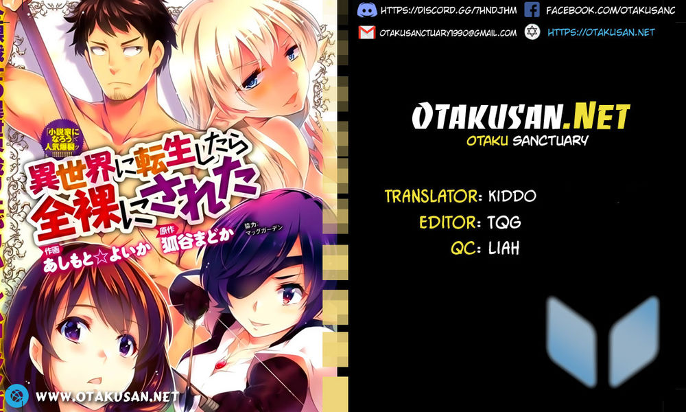 Isekai Ni Tensei Shitara Zenra Ni Sareta Chapter 3 - Trang 0