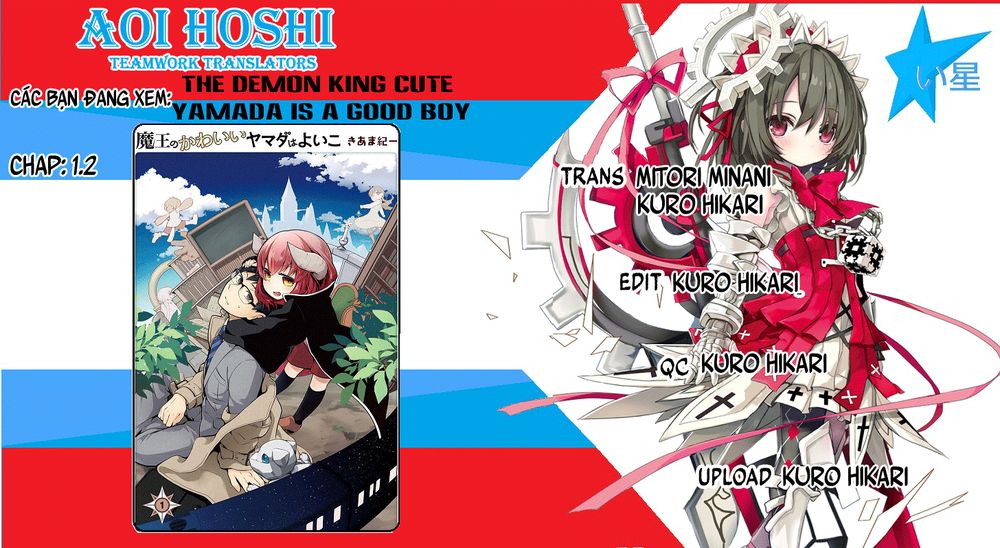The Demon King Cute Yamada Is A Good Boy Chapter 1.5 - Trang 0