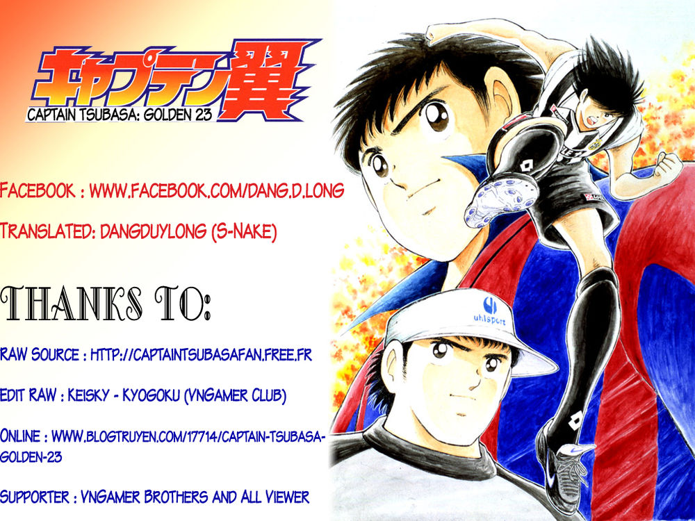 Captain Tsubasa: Golden 23 Chapter 110 - Trang 0