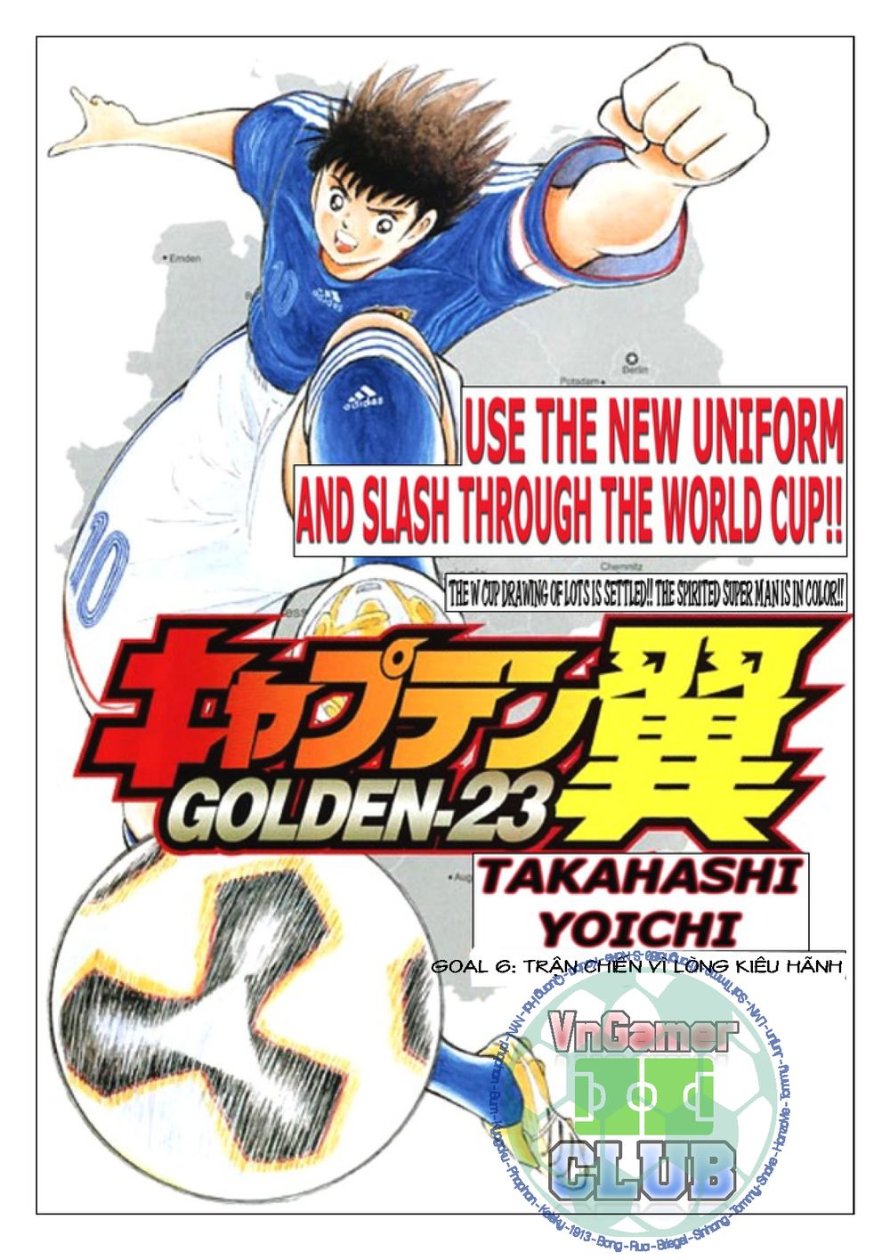 Captain Tsubasa: Golden 23 Chapter 6 - Trang 0