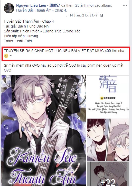 Huyền Sắc Thanh Âm Chapter 4.1 - Trang 0