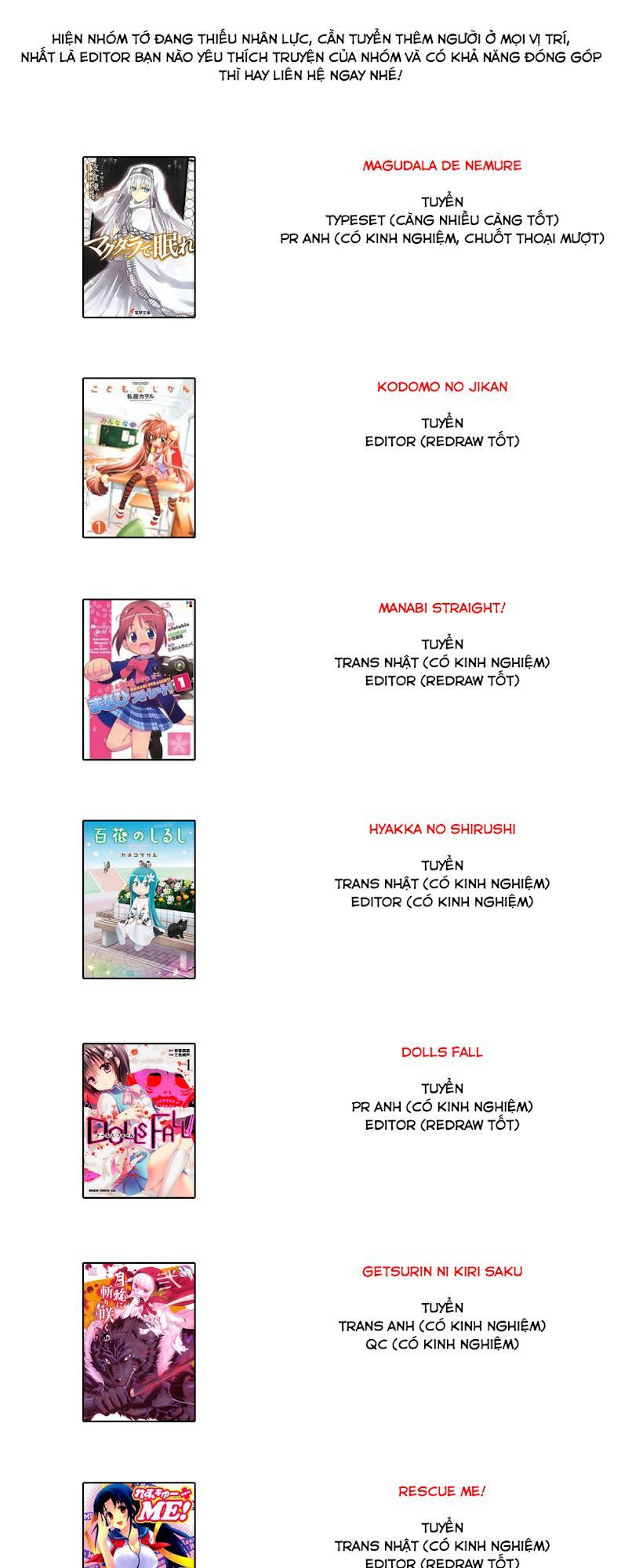 Dolls Fall Chapter 5 - Trang 0
