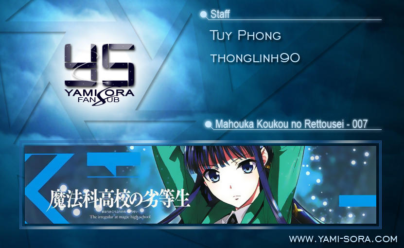 Mahouka Koukou No Rettousei - Nyuugaku Hen Chapter 7 - Trang 0
