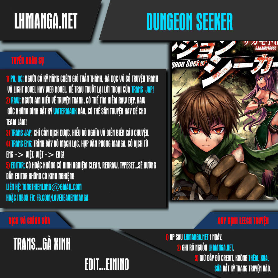 Dungeon Seeker Chapter 8 - Trang 0