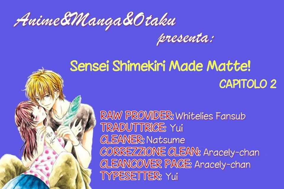 Sensei 〆Shimekiri Made Matte! Chapter 2 - Trang 0