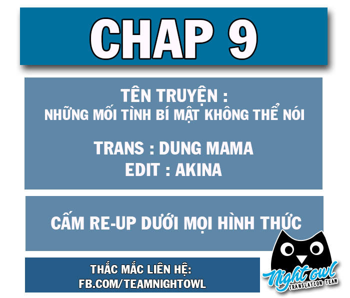 Những Mối Tình Bí Mật Không Thể Nói Chapter 9 - Trang 0
