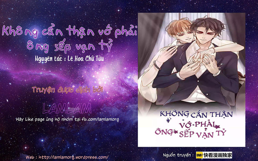 Không Cẩn Thận Vớ Phải Ông Sếp Vạn Tỷ Chapter 10 - Trang 0
