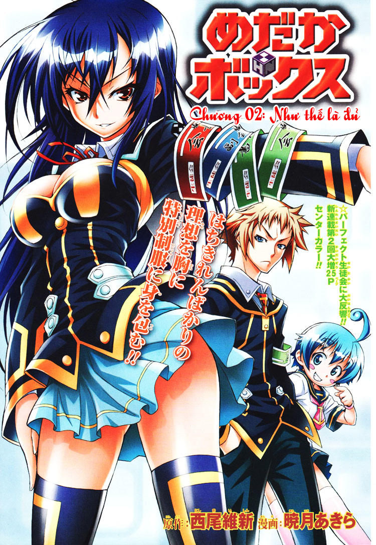 Medaka Box Chapter 2 - Trang 0