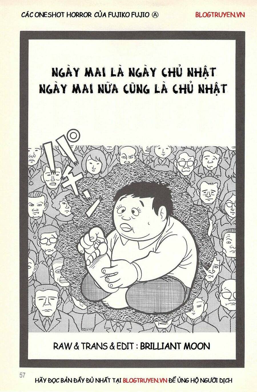 Các Oneshot Horror Của Fujiko Fujio Ⓐ Chapter 1 - Trang 1