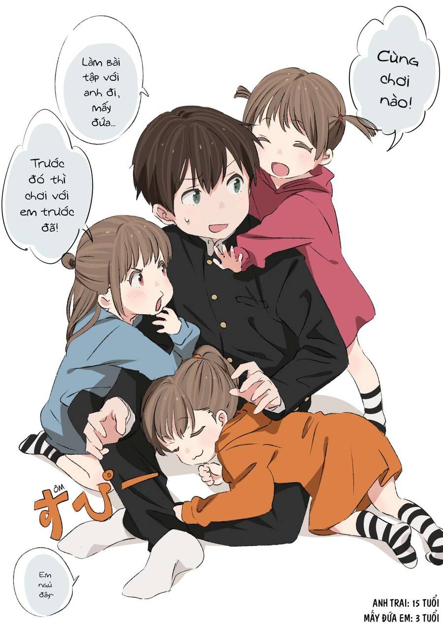Anh Trai Cùng 3 Cô Em Gái Sinh Ba Chapter 1 - Trang 0