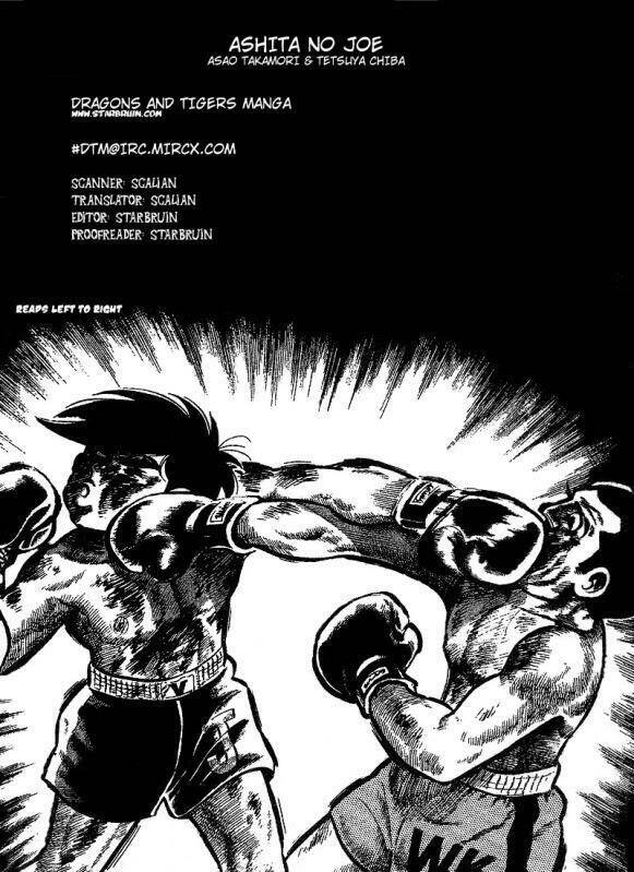 Ashita No Joe Chapter 1 - Trang 0