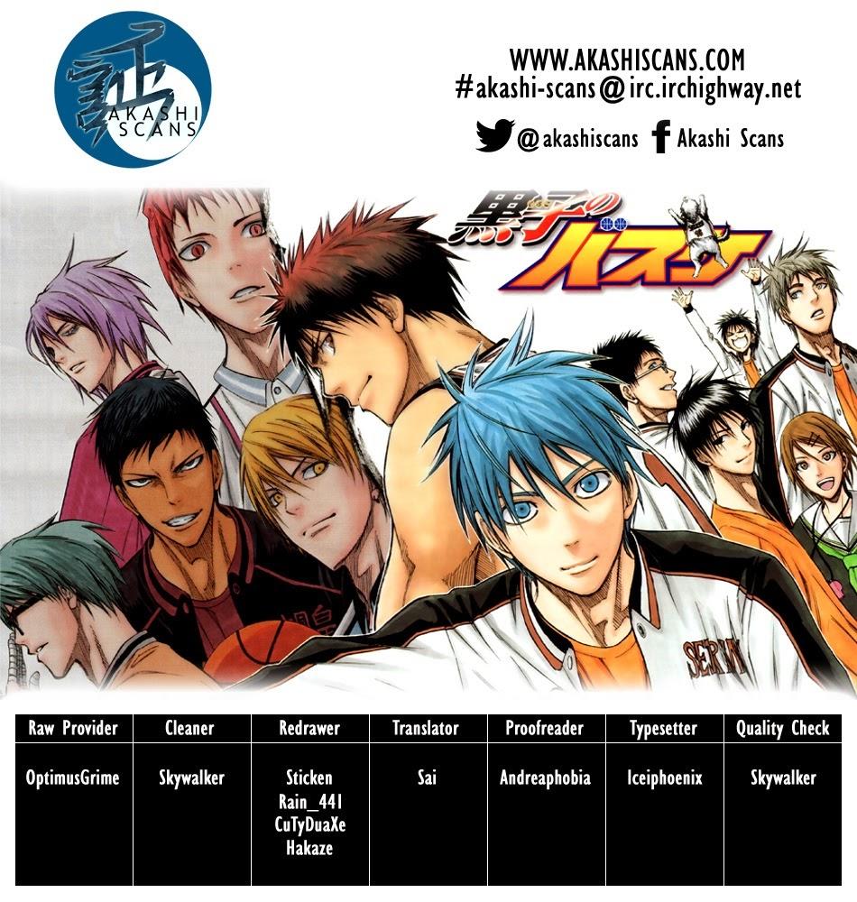 Kuroko No Basuke Chapter 272 - Trang 0