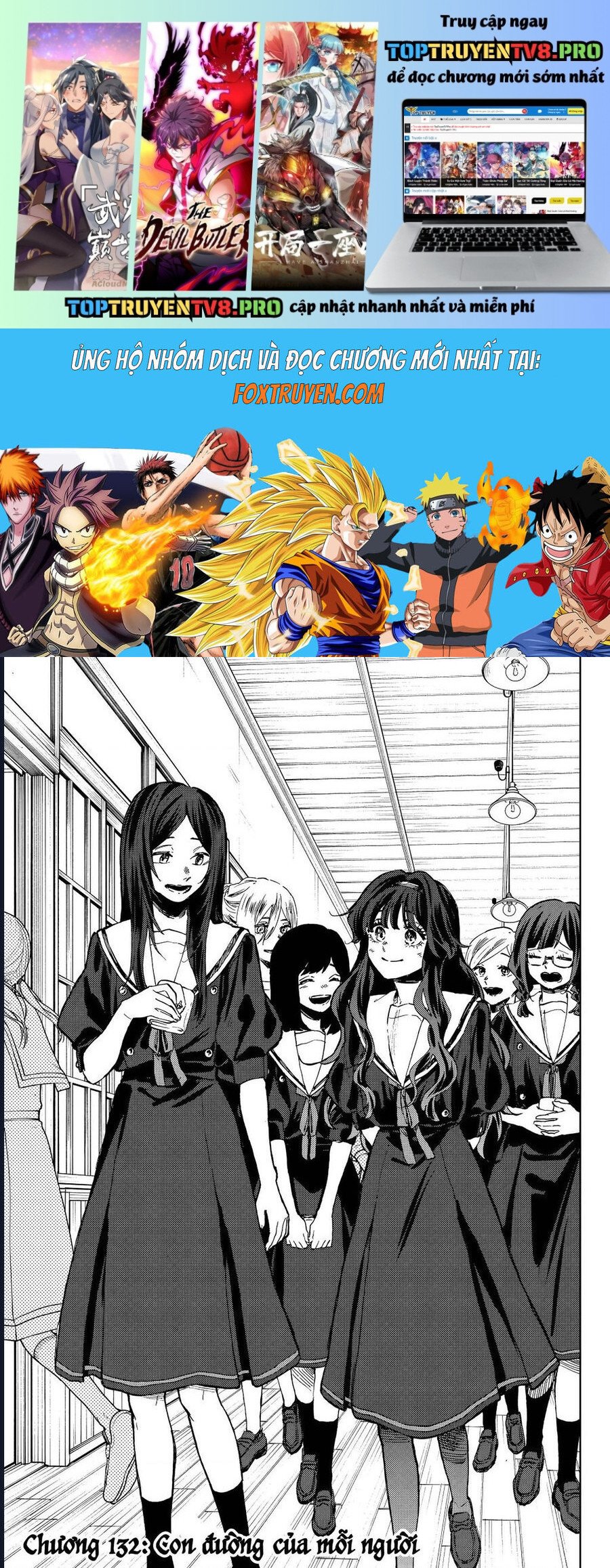 The Fragrant Flower Blooms With Dignity - Kaoru Hana Wa Rin To Saku Chapter 132 - Trang 0