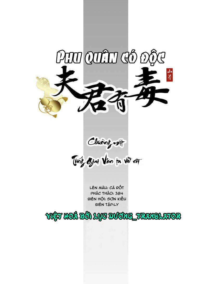 Phu Quân Có Độc Chapter 1 - Trang 0
