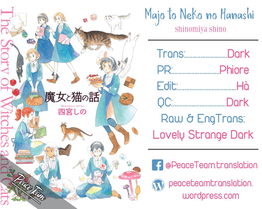 Majo To Neko No Hanashi Chapter 3 - Trang 0