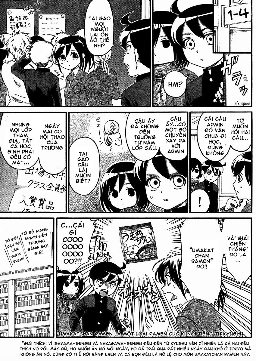 Shingeki! Kyojin Chuugakkou Chapter 3 - Trang 0