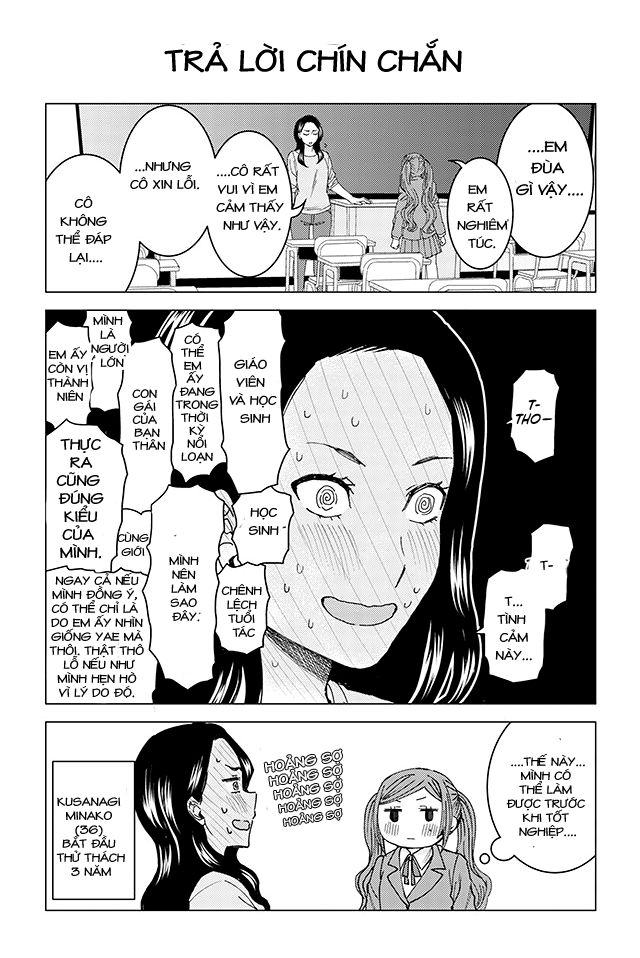 Kusanagi Sensei Wa Tamesa Rete Iru Chapter 3 - Trang 0