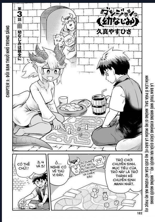 Bạn Thuở Nhỏ Của Tôi Là Trùm Cuối Hầm Ngục Chapter 3 - Trang 1