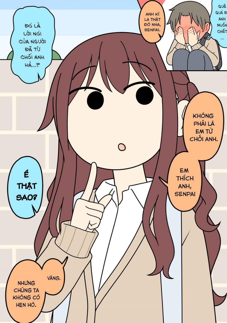 A Senpai And A Kouhai Who Are Not Dating Chuong 2 - Trang 0