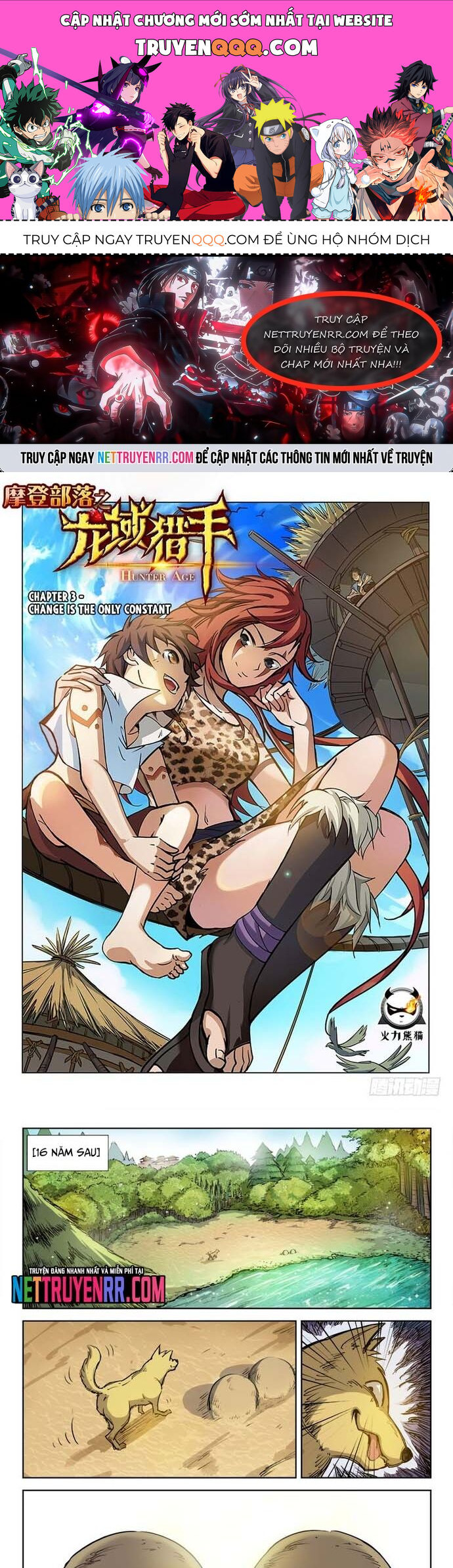 Kỷ Nguyên Thợ Săn Chapter 3 - Trang 0