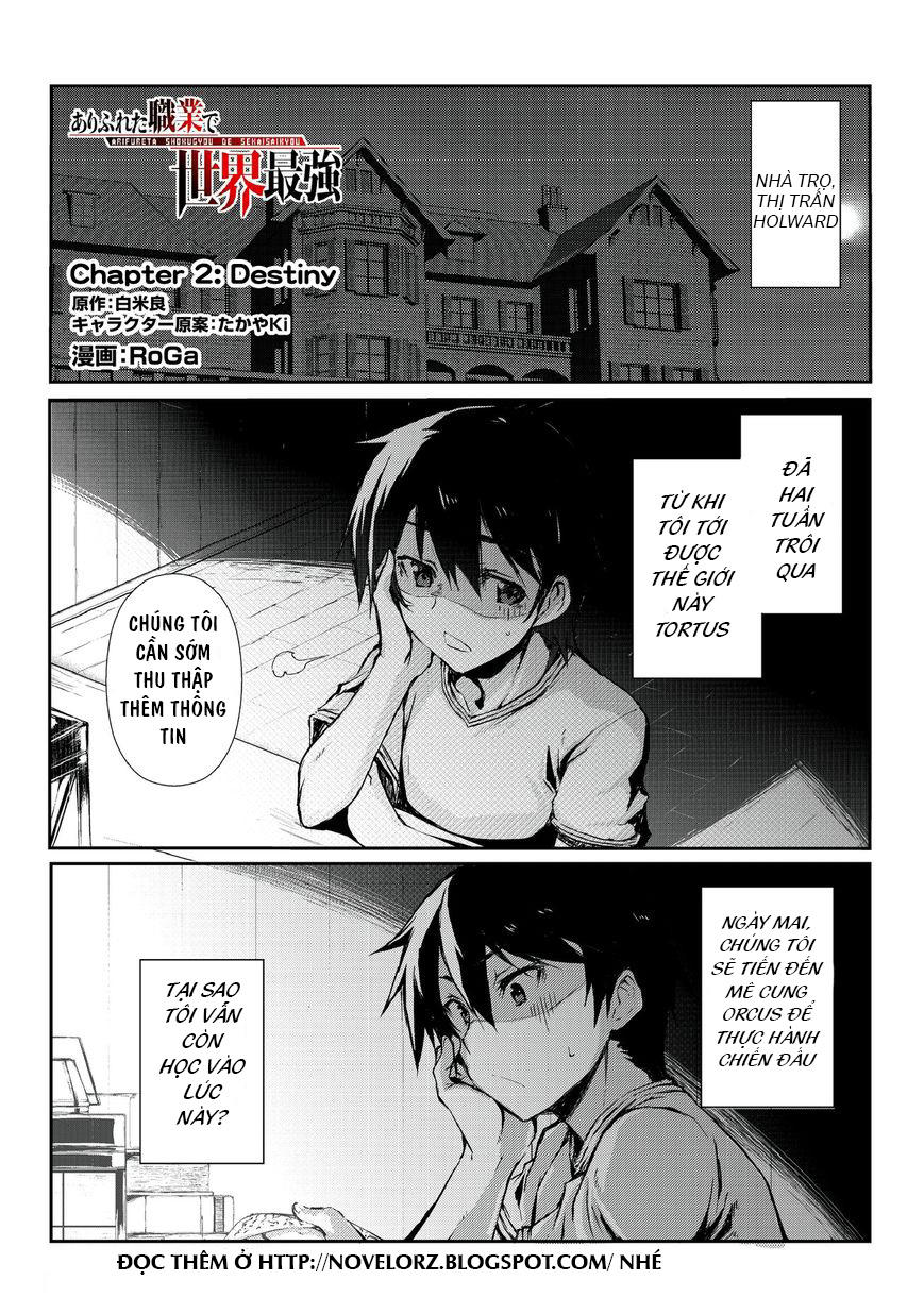 Arifureta Shokugyou De Sekai Saikyou Chapter 2 - Trang 0