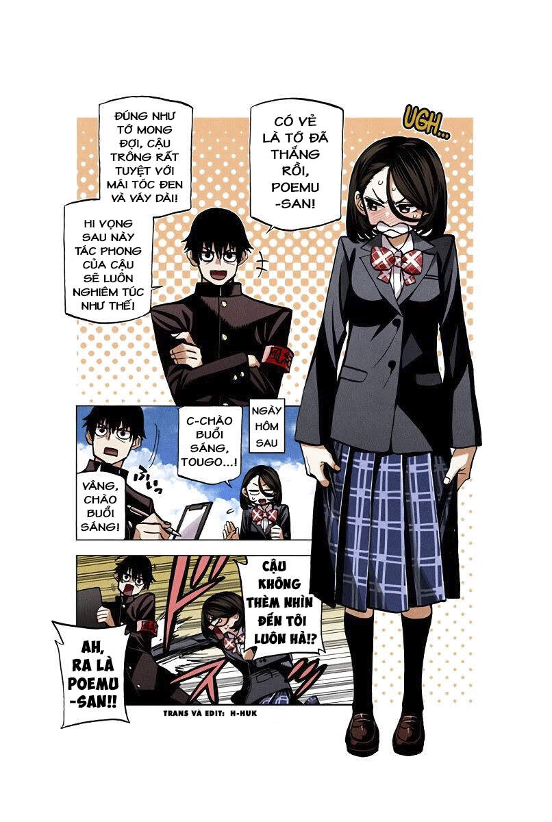 Ponkotsu Fuukiin To Skirt Take Ga Futekisetsu Na Jk No Hanashi Chapter 15.5 - Trang 0