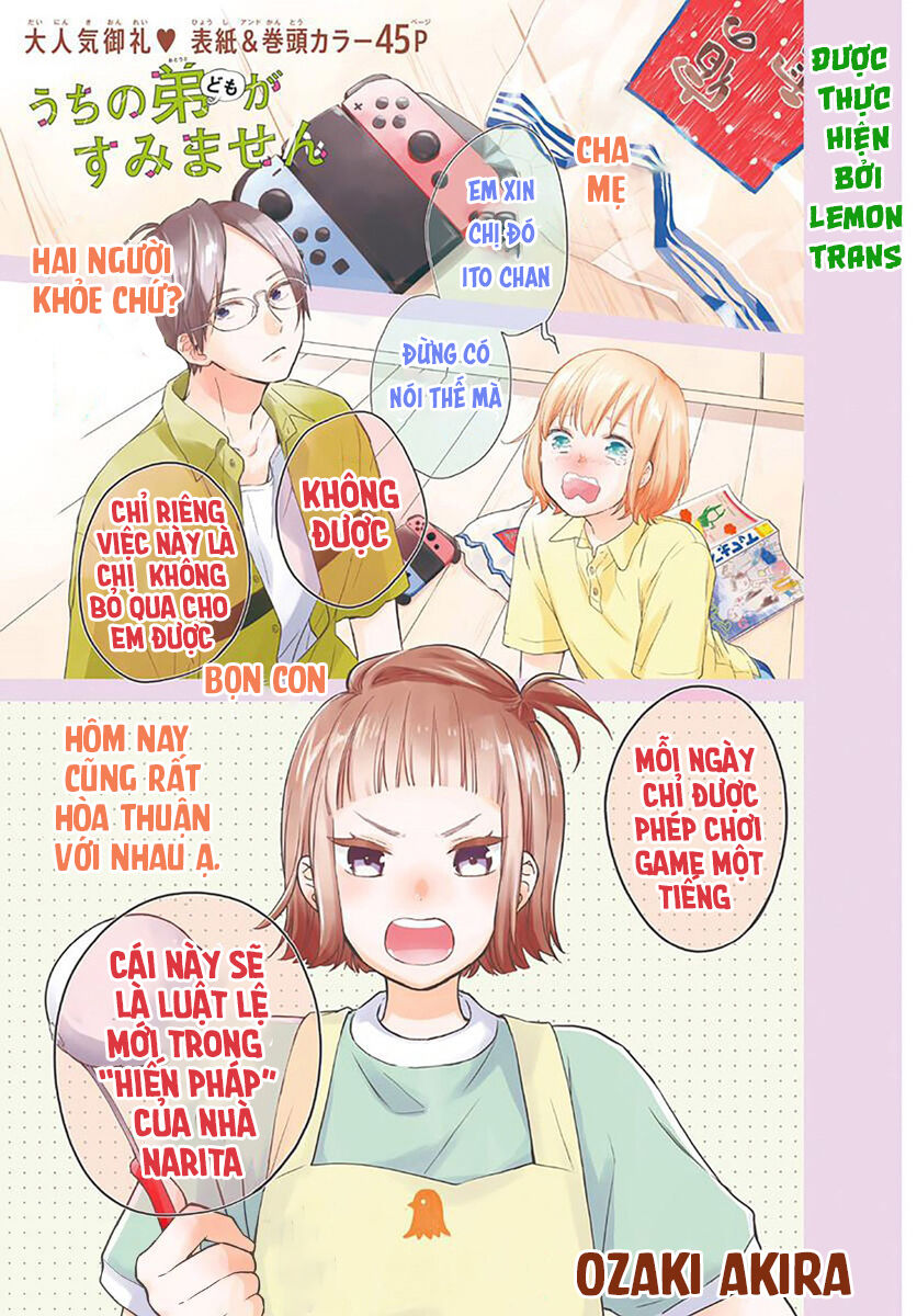 Xin Lỗi Nhé Mấy Đứa Em Của Tôi. Chapter 6 - Trang 1